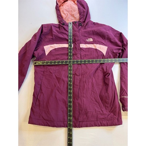 The North Face Women's 3-in-1 Ski Parka Jacket Pink XL Winter Coat Hyvent - Picture 4 of 12